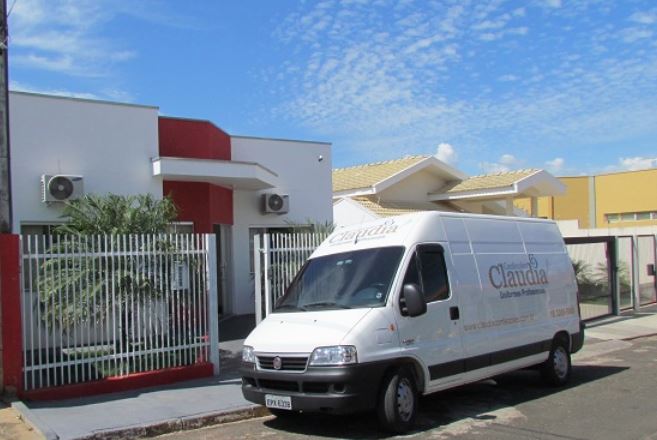 Estrutura da empresa Claudia Confecções